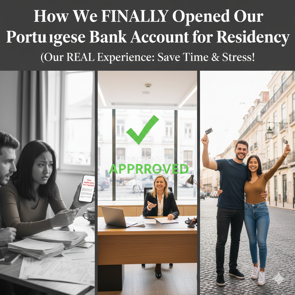 How We Successfully Opened a Portuguese Bank Account for the D7/D8 Visa (After an Online Rejection)