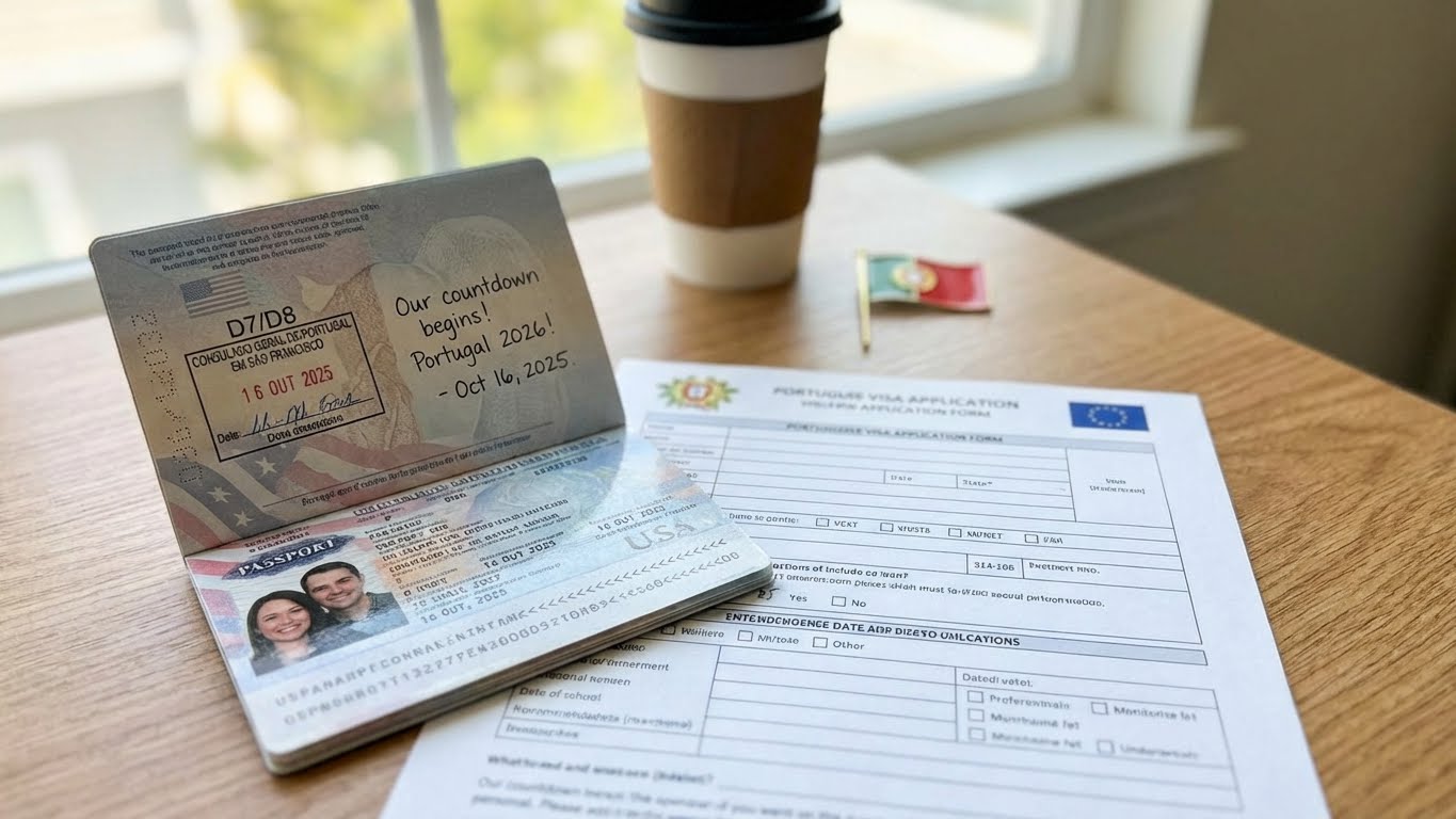 Living the Five Stages of Immigration: Our Portugal D7 & D8 Visa Experience